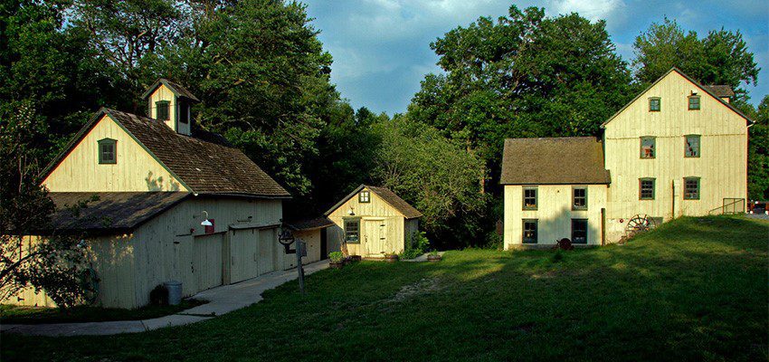 The historic Abbott's Mill.