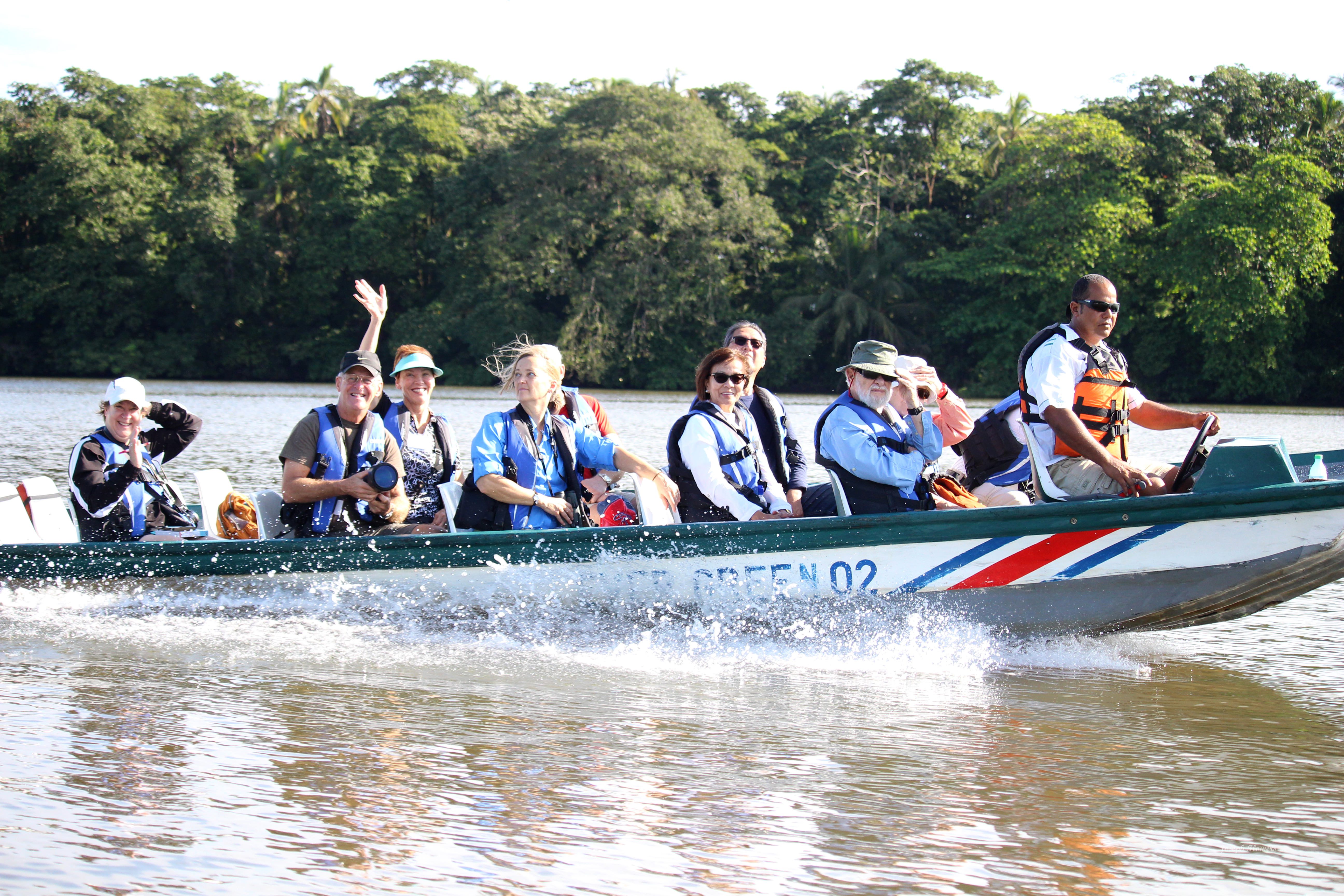 Exploring the river by boat is a fantastic way to encounter wildlife and access unique habitats. Photo by Derek Stoner.