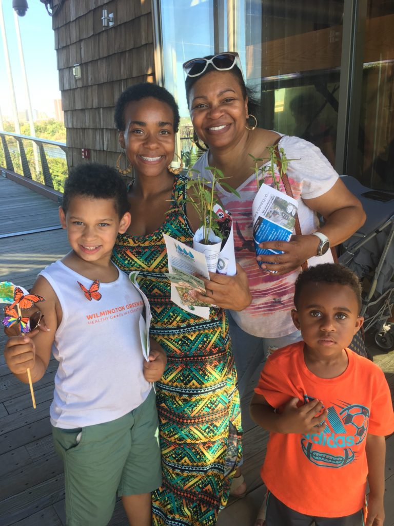 Free milkweed plants and art projects to take home after a wonderful day at the marsh. 